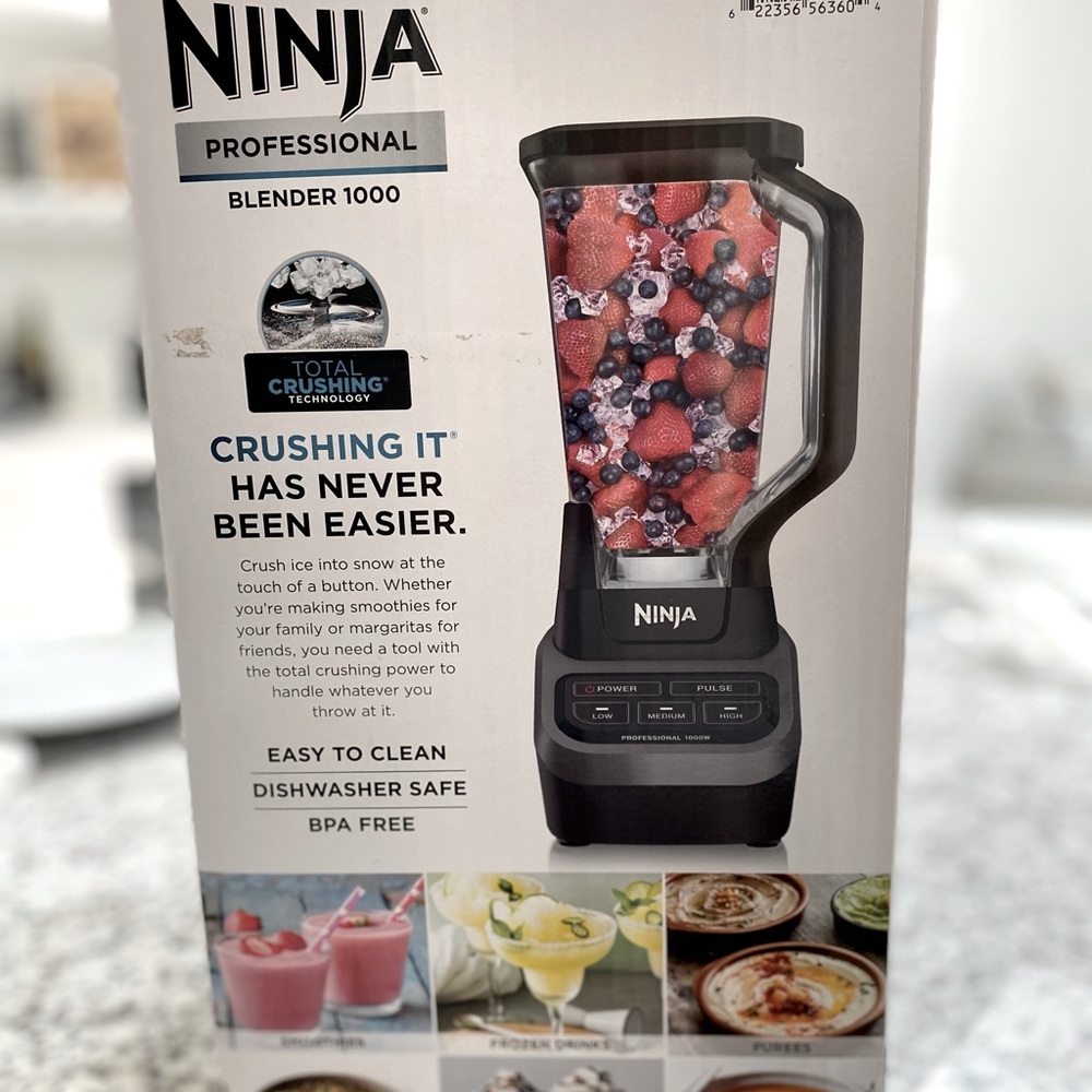 New ninja professional 1000 blender